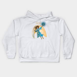 Christmas Angel no background Kids Hoodie